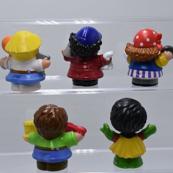 Fisher-Price Little People Figurines Robin Bond Boy Car Mechanic Pirate n Coffee - Picture 5 of 5